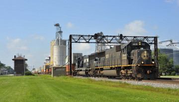 Картинка техника поезда железная дорога рельсы локомотив состав