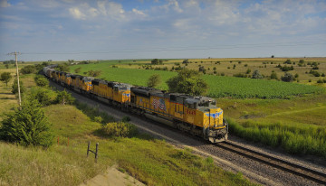 Картинка техника поезда железная дорога рельсы локомотив состав