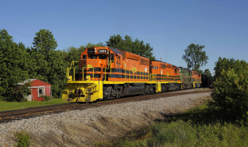 Картинка техника поезда железная дорога рельсы локомотив состав