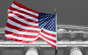 Картинка разное флаги +гербы флаг сша сила уверенность гордость