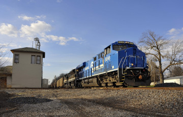 Картинка техника поезда железная дорога рельсы локомотив состав