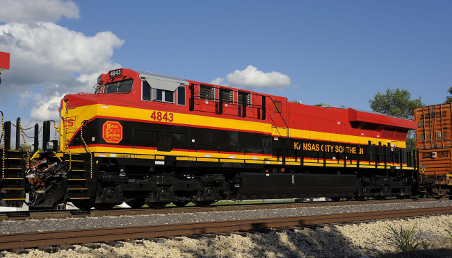 Обои картинки фото техника, локомотивы, железная, дорога, рельсы, локомотив, состав