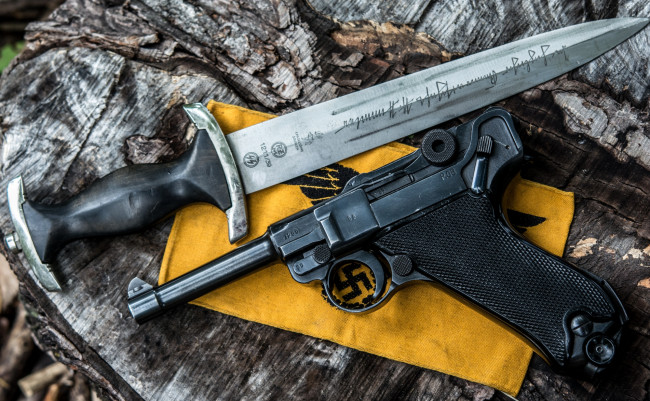 Обои картинки фото оружие, пистолет, кинжал