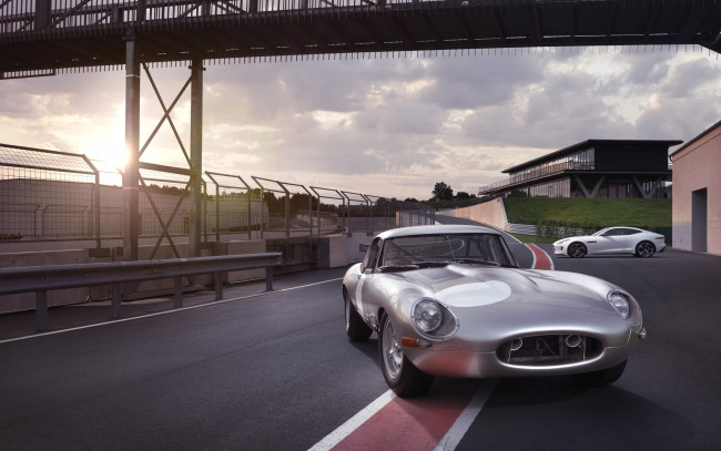 Обои картинки фото 2014-jaguar-lightweight-e-type, автомобили, jaguar, lightweight