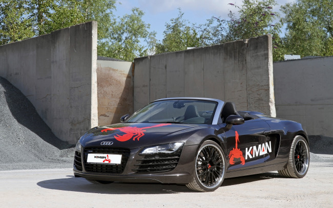 Обои картинки фото 2014-k-man-audi-r8-spyder, автомобили, audi, r8