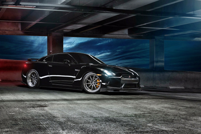 Обои картинки фото nissan gtr r35, автомобили, nissan, datsun, Япония, ниссан