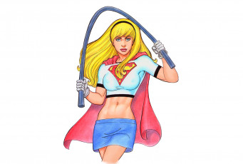 Картинка рисованное комиксы девушка фон взгляд униформа