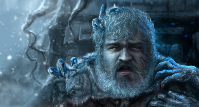 Обои картинки фото рисованное, кино, ходор, game, of, thrones, сериал, игра, престолов