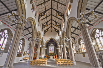 Картинка интерьер убранство +роспись+храма храм