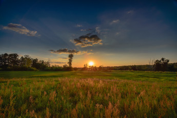 Картинка природа восходы закаты простор