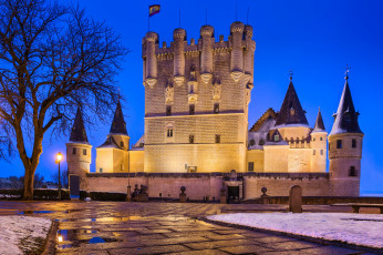 Картинка alc& 225 zar+de+segovia +castilla+y+le& 243 города замки+испании фортпост