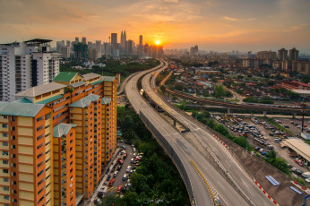 Картинка города куала-лумпур+ малайзия простор