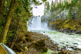 Картинка природа водопады простор