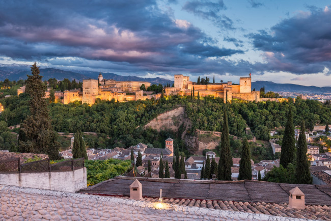 Обои картинки фото granada,  andaluc&, 237, города, - панорамы, простор