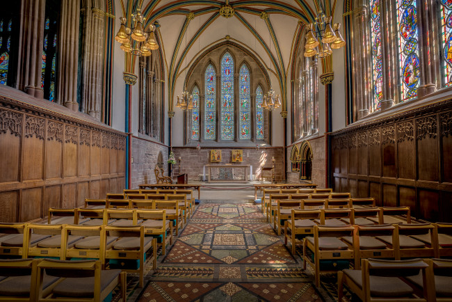 Обои картинки фото интерьер, убранство,  роспись храма, храм