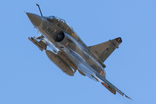 Обои картинки фото mirage 2000n, авиация, боевые самолёты, истребитель
