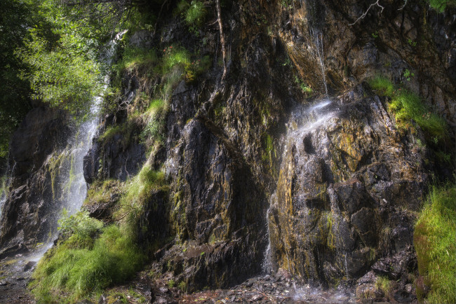 Обои картинки фото природа, водопады, простор