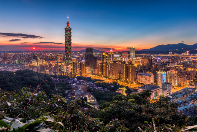 Обои картинки фото taipei, города, тайбэй , тайвань,  китай, простор