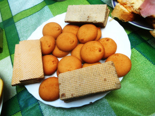 Картинка еда пирожные +кексы +печенье вафли печенье