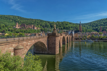 Картинка heidelberg+am+neckar города -+мосты простор