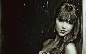 Картинка календари компьютерный+дизайн женщина девушка calendar фон черный 2019 взгляд