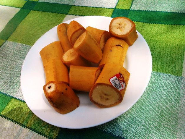 Обои картинки фото еда, бананы