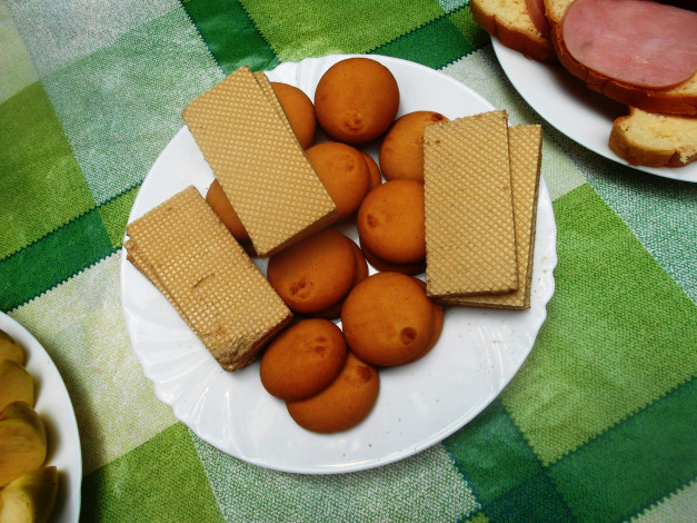 Обои картинки фото еда, пирожные,  кексы,  печенье, вафли, печенье