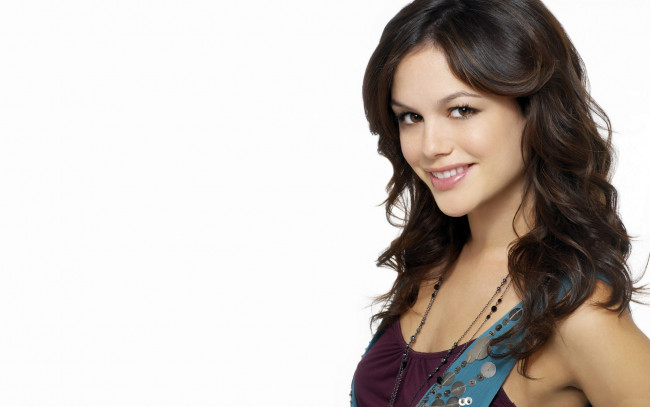 Обои картинки фото девушки, rachel bilson, улыбка, лицо, шатенка