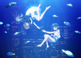 Картинка shiroi+suna+no+aquatope аниме aquatope of white sand