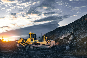 обоя техника, бульдозеры, komatsu