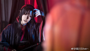 Картинка девушки -+креатив +косплей вэй усянь флейта костюм