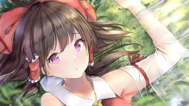 Обои картинки фото аниме, touhou, тоухоу