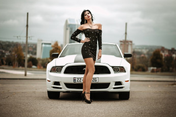 Картинка девушки -+брюнетки +шатенки брюнетка платье мини анна корсиканкова