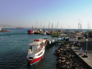 обоя ейлат, корабли, разные, вместе