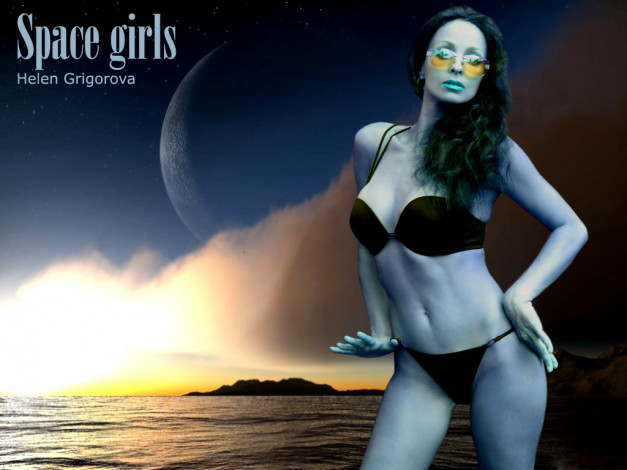 Обои картинки фото Helen Grigorova, девушки