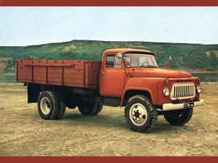 Картинка gaz 53a автомобили газ грузовики