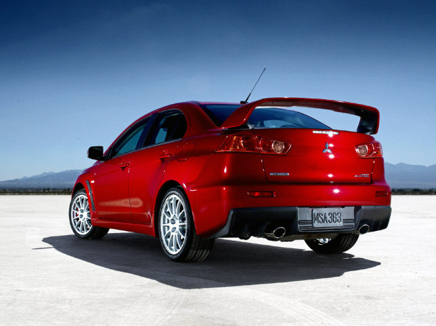 Обои картинки фото 2008, mitsubishi, lancer, evolution, gsr, автомобили