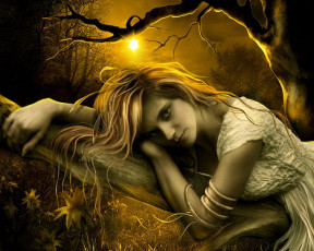 Картинка фэнтези девушки