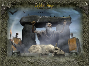 обоя celtic, kings, rade, of, war, видео, игры