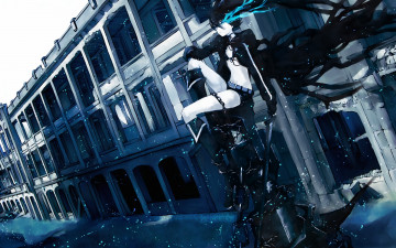 Картинка аниме black rock shooter