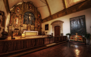 Картинка интерьер убранство роспись храма