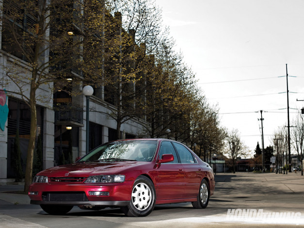 Обои картинки фото 1994, honda, accord, ex, автомобили