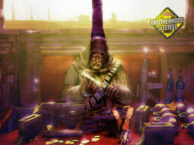 Обои картинки фото видео, игры, fallout, tactics, brotherhood, of, steel