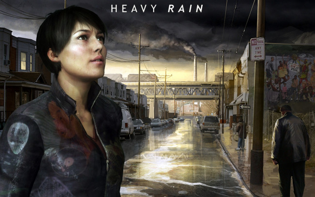 Обои картинки фото heavy, rain, видео, игры