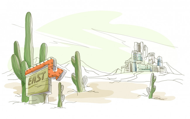 Обои картинки фото рисованные