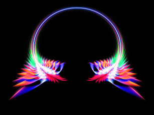 Картинка 3д графика fractal фракталы абстракция узор