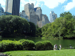 Картинка lower central park города нью йорк сша manhatten парк