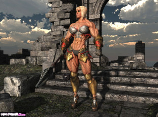 Картинка 3д графика elves эльфы эльф развалины