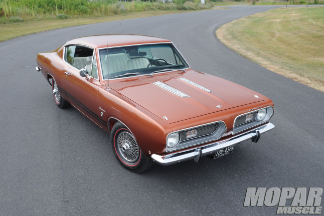 Обои картинки фото 1968, plymouth, barracuda, formula, автомобили