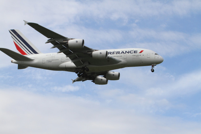 Обои картинки фото авиация, пассажирские, самолёты, самолёт, полёт